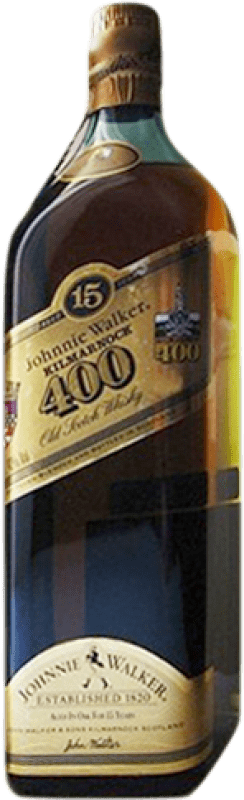 送料無料 | ブレンデッドウイスキー Johnnie Walker Kilmarnock 400th イギリス 15 年 70 cl コレクターズアイテム 飲食不可