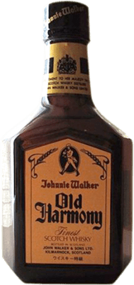 Kostenloser Versand | Blended Whisky Johnnie Walker Old Harmony Großbritannien Drittelliterflasche 35 cl