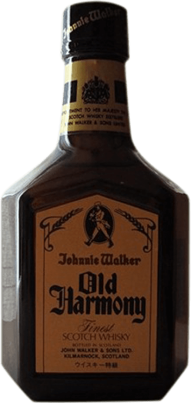 Kostenloser Versand | Whiskey Blended Johnnie Walker Old Harmony Großbritannien Drittel-Liter-Flasche 35 cl