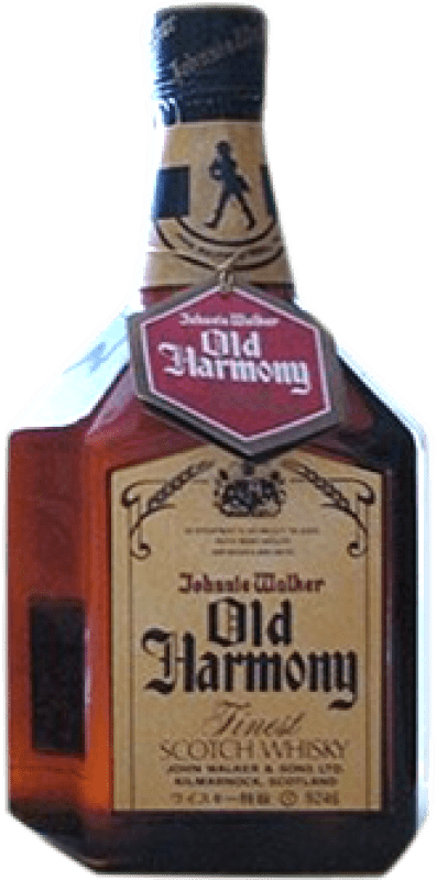 Envoi gratuit | Whisky Blend Johnnie Walker Old Harmony Royaume-Uni 70 cl Objet de Collection Non Destinée à la Consommation