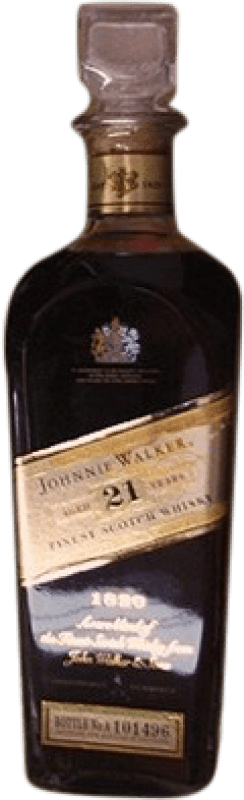 Free Shipping | Whisky Blended Johnnie Walker Collector's Specimen United Kingdom 21 Years 70 cl