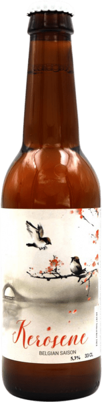 Kostenloser Versand | Bier Kerosene Spanien Drittelliterflasche 33 cl