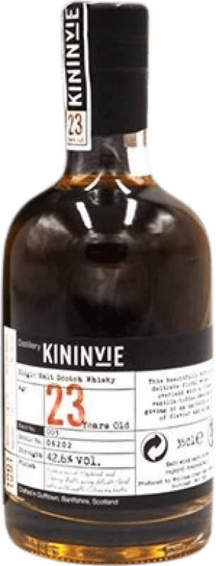 219,95 € Бесплатная доставка | Односолодовый виски Kininvie 23 Лет треть литровая бутылка 35 cl