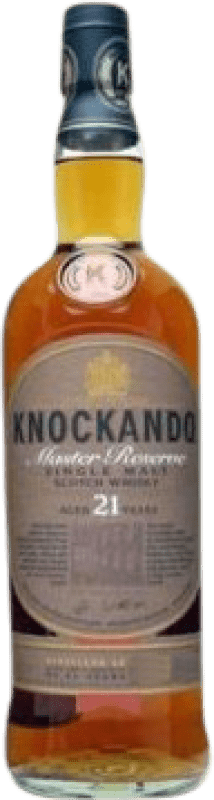 Envoi gratuit | Blended Whisky Knockando Master Spécimen de Collection Réserve Royaume-Uni 21 Ans 70 cl