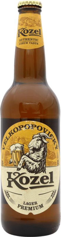 Бесплатная доставка | Пиво Kozel. Lager Premium Чехия бутылка Medium 50 cl