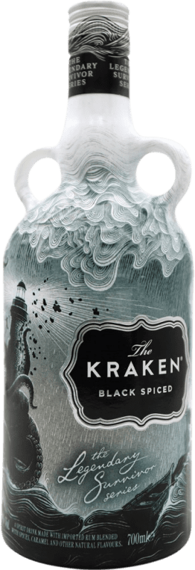 送料無料 | ラム Kraken Black Rum Legendary Survivor Series トリニダード・トバゴ 70 cl