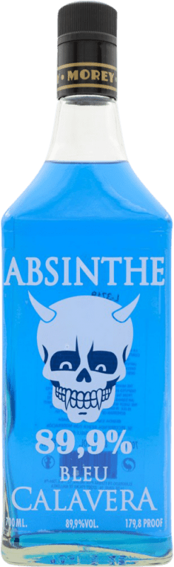32,95 € | 苦艾酒 Absinthe La Calavera Azul 西班牙 70 cl