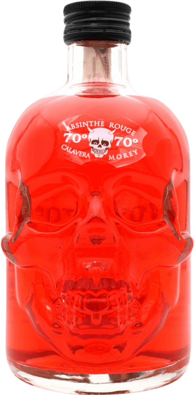 37,95 € Бесплатная доставка | Абсент La Calavera Roja бутылка Medium 50 cl