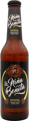 Beer La Niña Bonita Amber Third-Liter Bottle 33 cl