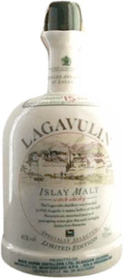Whisky Single Malt Lagavulin Cerámica 15 Ans