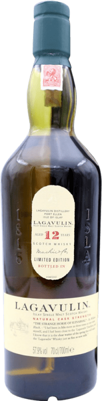 489,95 € Free Shipping | Single Malt Whisky Lagavulin Natural Cask Strength, Limited Edition 12 Years