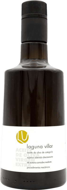 Spedizione Gratuita | Olio d'Oliva Oleum Laguna de Blas EVO Extra Vergine Spagna Bottiglia Medium 50 cl