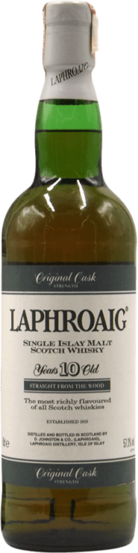 Envoi gratuit | Single Malt Whisky Laphroaig Cask Strength Royaume-Uni 10 Ans 70 cl