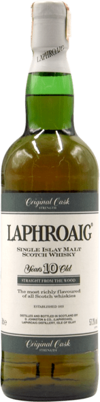 Envoi gratuit | Single Malt Whisky Laphroaig Cask Strength Royaume-Uni 10 Ans 70 cl