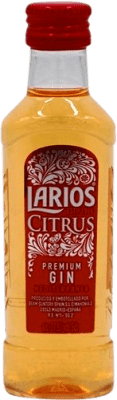 1,95 € Envío gratis | Ginebra Gin Larios Citrus Botellín Miniatura 5 cl