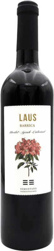 Envio grátis | Vinho tinto Laus Barrica D.O. Somontano Espanha 75 cl