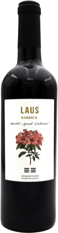 Envio grátis | Vinho tinto Laus Barrica D.O. Somontano Espanha 75 cl