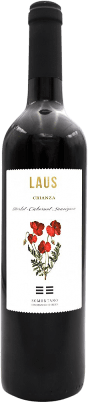 Envoi gratuit | Vin rouge Laus Crianza D.O. Somontano Espagne 75 cl