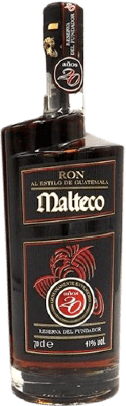 Envoi gratuit | Rhum Licorera Quezalteca Malteco Panama 20 Ans 70 cl