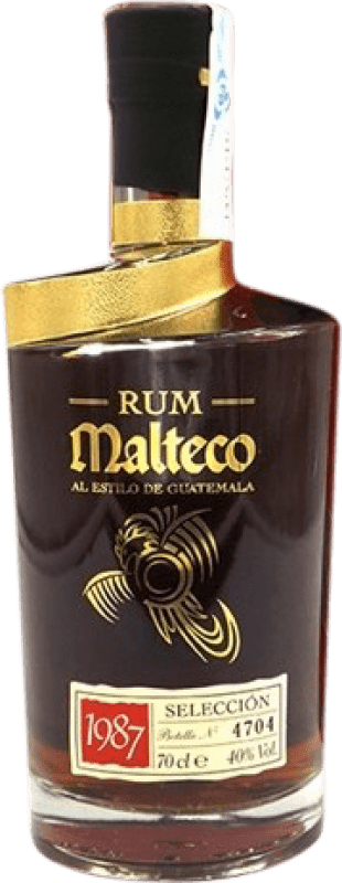 免费送货 | 朗姆酒 Licorera Quezalteca Malteco Selección 巴拿马 70 cl