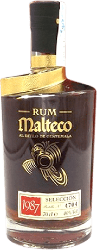 Бесплатная доставка | Ром Licorera Quezalteca Malteco Selección Панама 70 cl