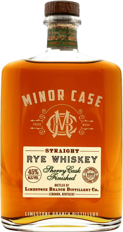 Envoi gratuit | Blended Whisky Limestone Branch Minor Case Straight Rye États Unis 70 cl