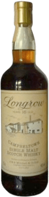 Single Malt Whisky Longrow 16 Years Collector's Item Not for Consumption