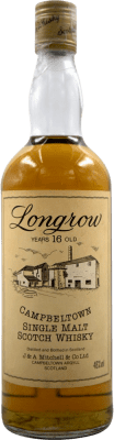 Whisky Single Malt Longrow 16 Años Ejemplar Coleccionista No Apto para Consumo