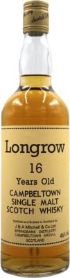 Single Malt Whisky Longrow 16 Jahre Sammlerstück Nicht zum Verzehr Geeignet