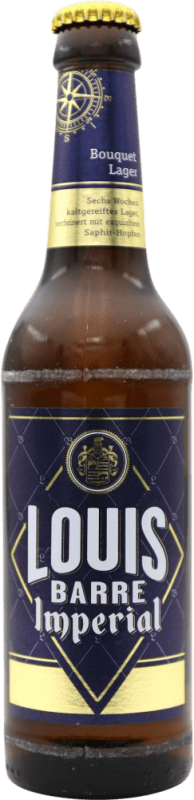 Kostenloser Versand | Bier Louis. Barre Imperial Belgien Drittel-Liter-Flasche 33 cl