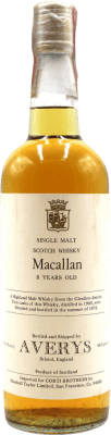 Single Malt Whisky Macallan Averys Spécimen de Collection 8 Ans