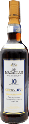 ウイスキーシングルモルト Macallan Live 10th Anniversary 10 年 70 cl