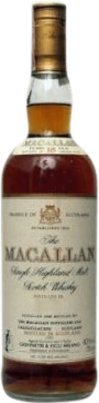 Kostenloser Versand | Whiskey Single Malt Macallan Sherry Cask Sammlerexemplar Großbritannien 18 Jahre 70 cl