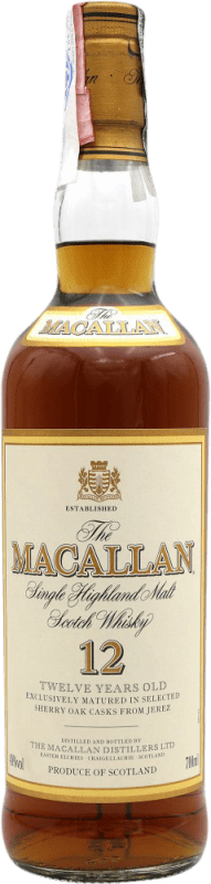 732,95 € | Виски из одного солода Macallan Sherry Oak Old Label Коллекционный образец Объединенное Королевство 12 Лет 70 cl