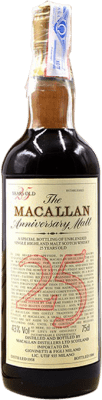 威士忌单一麦芽威士忌 Macallan The Anniversary Malt 25 岁 70 cl