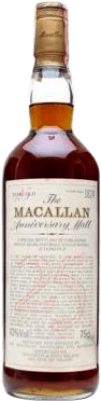 免费送货 | 单一麦芽威士忌 Macallan The Anniversary 英国 25 岁 70 cl Malt — 麦芽