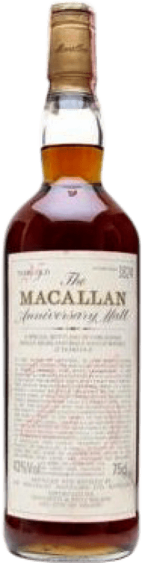 Envoi gratuit | Single Malt Whisky Macallan The Anniversary Malt Royaume-Uni 25 Ans 70 cl