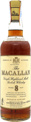 威士忌单一麦芽威士忌 Macallan 收藏家标本 8 岁 70 cl