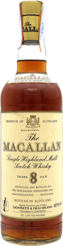 1 439,95 € Envoi gratuit | Single Malt Whisky Macallan Spécimen de Collection 8 Ans