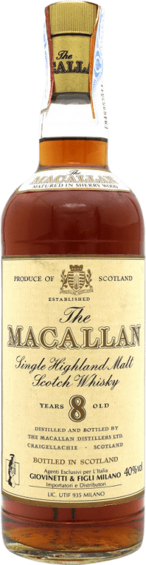 1 309,95 € Envoi gratuit | Whisky Single Malt Macallan 8 Ans Bouteille de Collection – Non Destinée à la Consommation