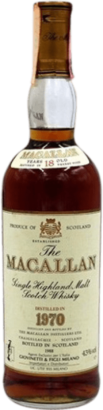 5 229,95 € Kostenloser Versand | Whiskey Single Malt Macallan Sammlerexemplar 18 Jahre