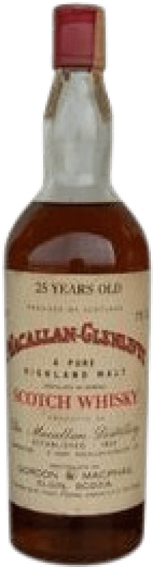 Free Shipping | Whisky Single Malt Glenlivet at Macallan Collector's Specimen United Kingdom 25 Years 70 cl