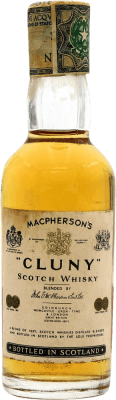 Blended Whisky Macpherson's. Cluny Spécimen de Collection Bouteille Miniature 5 cl