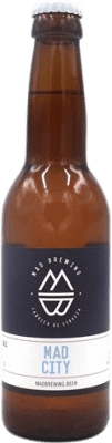 Bier Mad City Drittel-Liter-Flasche 33 cl