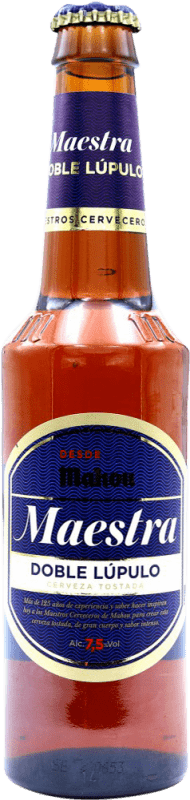 2,95 € Spedizione Gratuita | Birra Mahou Maestra Bottiglia Terzo 33 cl
