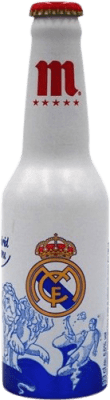 Bier Mahou Real Madrid Cibeles Drittel-Liter-Flasche 33 cl