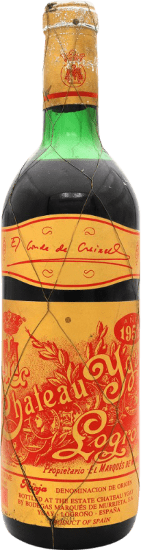 Free Shipping | Red wine Marqués de Murrieta Château Ygay Collector's Specimen 1952 D.O.Ca. Rioja The Rioja Spain 75 cl