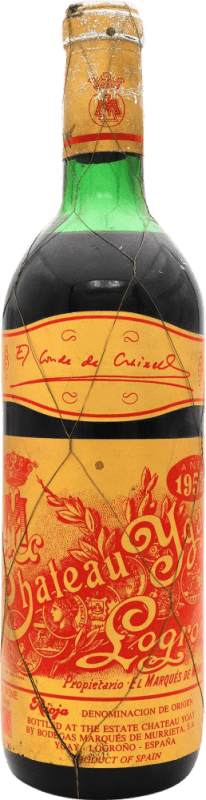 584,95 € Free Shipping | Red Wine Marqués de Murrieta Château Ygay 1952 D.O.Ca. Rioja Collector’s Bottle – Not for Consumption
