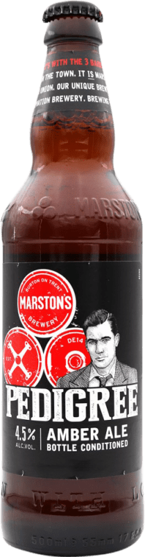 Kostenloser Versand | Bier Marston's Pedigree Großbritannien Medium Flasche 50 cl