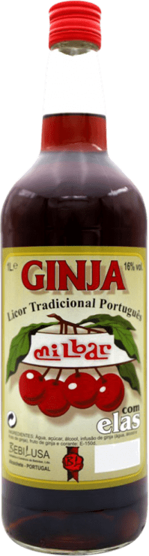 Envio grátis | Schnapps Milbar Portugal 1 L Guindas — Ginja